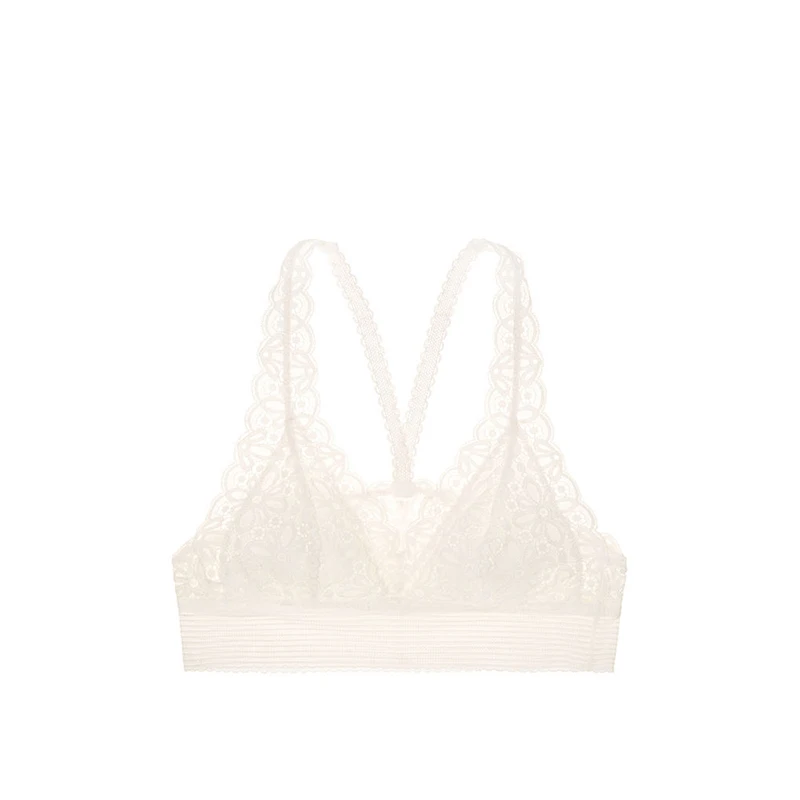 Missomo Lace Porno Women Bra Sheer Sexy Backless VS BH Bralet Modis Push Up Bralette Plus Size Cup Brassiere Erotic Lingerie Top