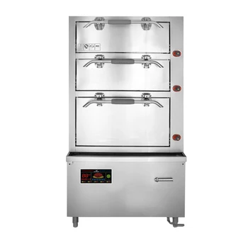 

Large Seafood Steamer Commercial Electromagnetic Smart Hydration Integrated Operation Seafood Stove Multifunctional High Power