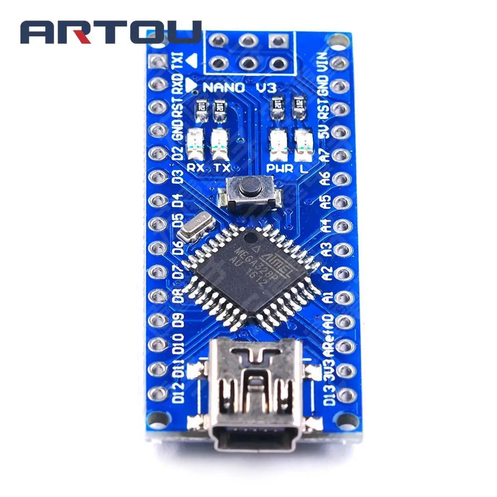 Nano Mini USB с Загрузчиком совместимый контроллер 3 0 Для arduino CH340 драйвер 16 МГц v3.0