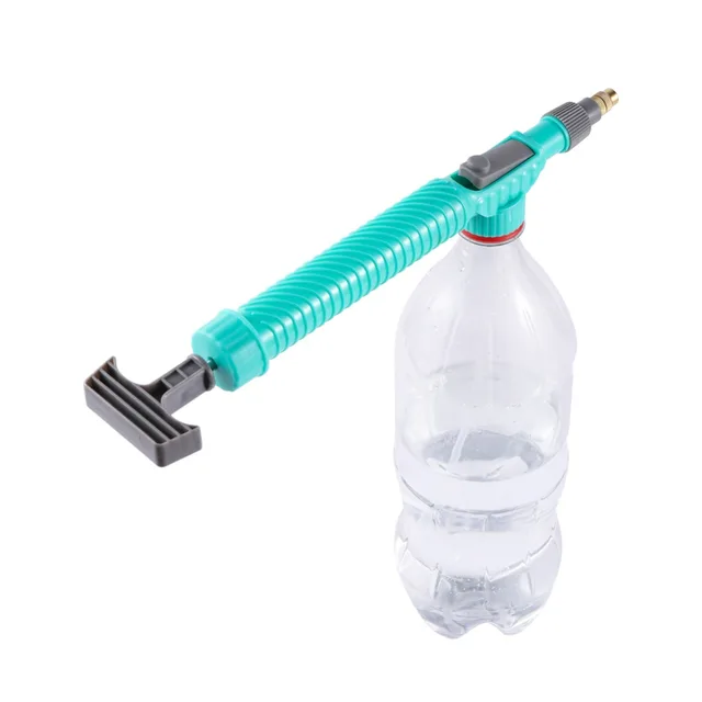 Tradineur - Botella pulverizadora manual de plástico, recipiente para  sulfatar con boquilla ajustable, riego, plantas, flores, j
