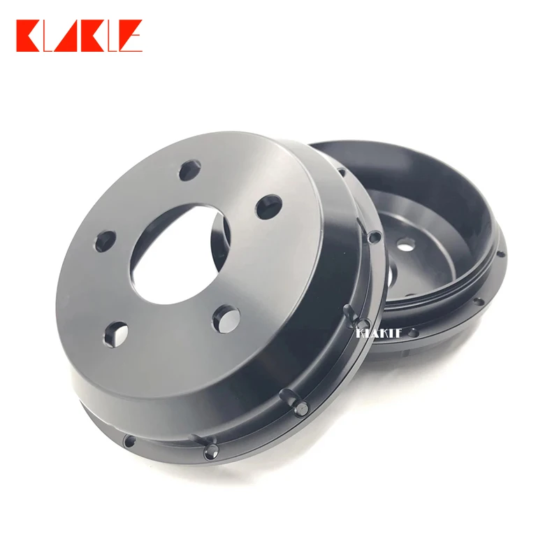 KLAKLE Big Brake System Aluminum Center Hats For BMW E92 M3 Rear Wheel 345x28MM Brake Disc Center Bell