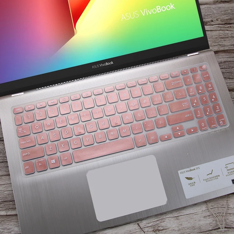 Силиконовый защитный чехол для клавиатуры ASUS Vivobook S15 S532F S532FL S532 s530 s531 s531F s531FL 15,6 дюймов