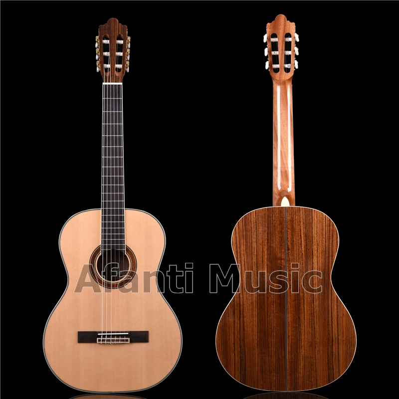 Afanti музыка 39 дюймов ели и грецкого ореха Классическая Гитары (ACG-210-39) | Спорт