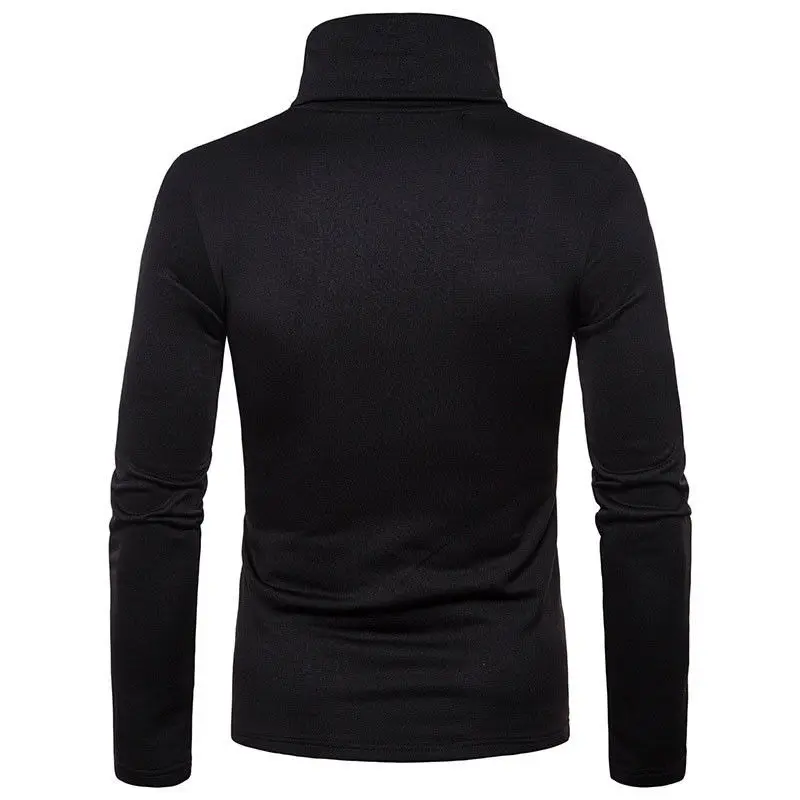 New Streetwear Men's Winter Warm Cotton High Neck Pullover Jumper Sweater Tops Mens Turtleneck Fashion New Streetwear Men's Winter Warm Cotton High Neck Pullover Jumper Sweater Tops Mens Turtleneck Fashion