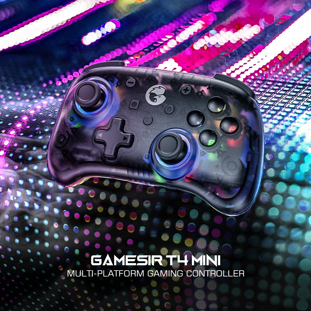 Gamesir T4 Nintendo Switch用のbluetooth付きミニコントローラー Nintendo Switch 用のジョイスティック Appleアーケード 半透明のゲームコントローラー Gamepads Aliexpress