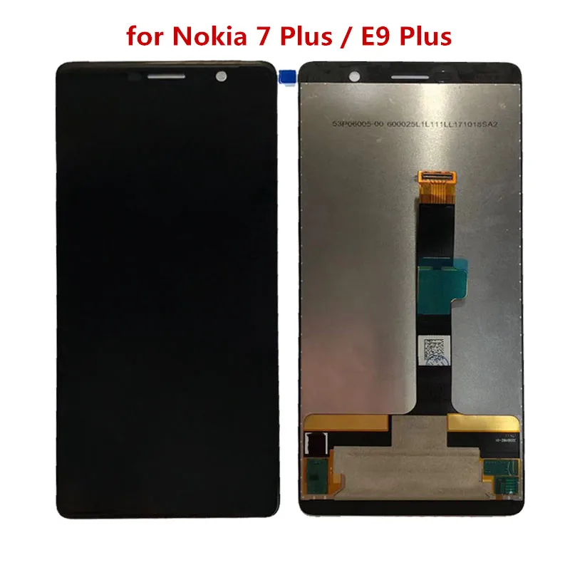 100% Оригинальный ЖК-дисплей и дигитайзер в сборе для Nokia 7 Plus / E9 замена дисплея |