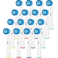 Generic Sensitive Clean Replacement Brush Heads for Oral-B 500/600/1000/2000/2500/3000/7000/8000/9600/8000 Electric Toothbrushes 1