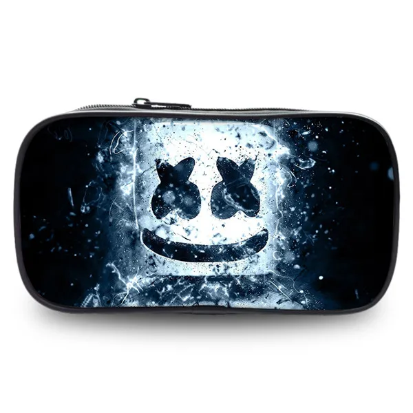 Style 26 Marshmellow DJ бумажник 8 дюймов Пенал Школьный Канцтовары сумка для хранения подарки для мальчиков и девочек - Цвет: Style 26
