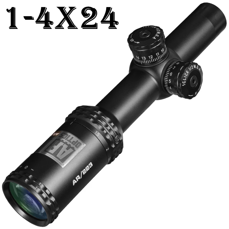 Тактический прицел для снайперской винтовки 1 4x24 AR Optics Drop Zone 223 4 5 18x40|tactical riflescope|ar