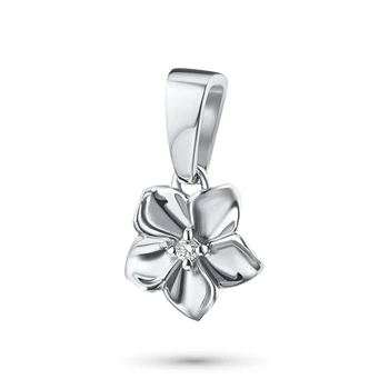 

Pendant made of white gold with diamond e0901pd05162400