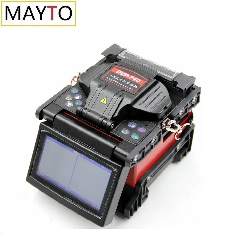 New DVP Fusion Splicing Machine DVP 740 Fiber Optic Fusion Splicer DVP-740 FTTH Optical Fiber ARC Fusion Splicer ftth handheld mini type fiber optic fusion splicing machine