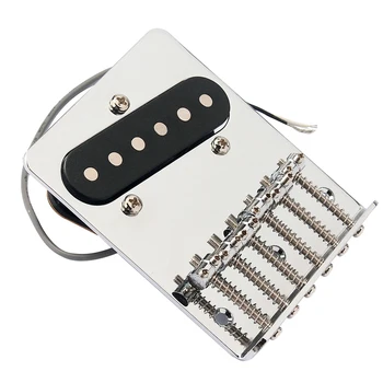 

1 Set Guitar Bridge Set Durable Metal Saddle Bridge Musical Instrument