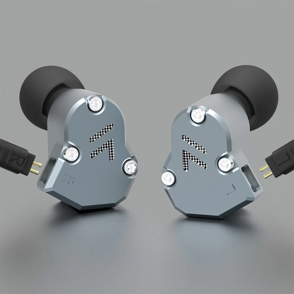 Гибридные наушники Revonext QT2s 2DD + 1BA Hi Fi DJ монитор спортивные для бега улучшенные