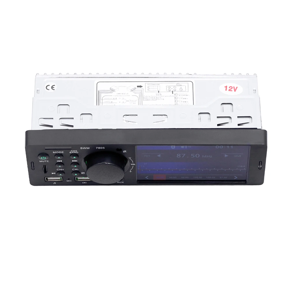 4" Car Radio Auto Radio Stereo Player Dual USB Bluetooth Handsfree MP5 Player Reverse Image Fast Charge AUX FM Car Radio D5
