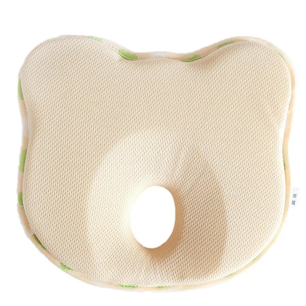 Newborn Baby Girl Boys Pillow Head Finalize 3-12Months Head Pillow PP the Design Cotton Pillow for Correcting Slant Cotton - Цвет: G