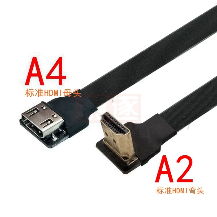 Adaptador compatível hd fpv, adaptador de 90