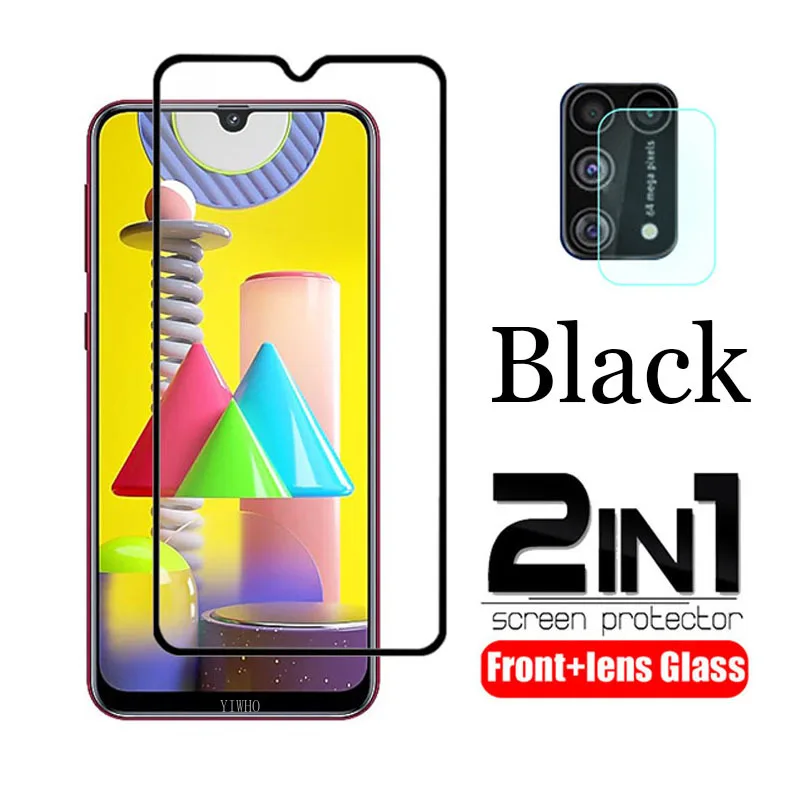 phone protector For Samsung Galaxy M31 Glass Screen Protector For Samsung M31S Protective Glass On Samsun M 31 S 31S Camera Lens Tempered Film mobile screen protector Screen Protectors