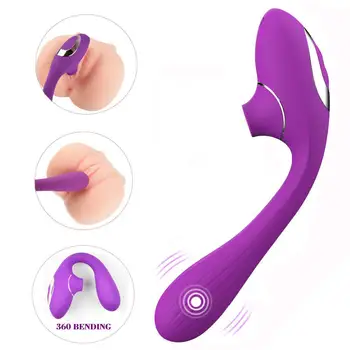 

Nipple Sucking Vibrator Double Bullet Vibrators For Women Clitoris Stimulator Pussy Licking Toy Vibro Panties G Spot Clit Sucker