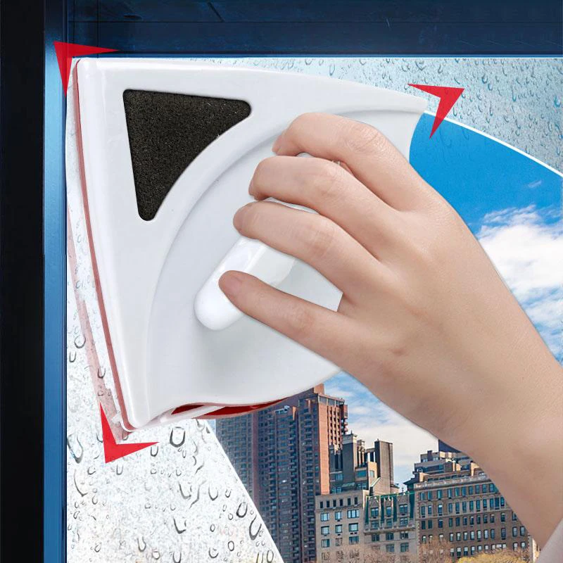 

Double Side Magnetic Window Cleaner Brush for Washing Windows Glass Cleaning Household Wash Window Wiper Magnet Glass Cleaner