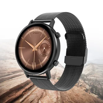 

Men Women Smart Watch Business 360*360 Waterproof Heart Rate Monitor Blood Pressure Fitness Tracker Smartwatch For IOS Android