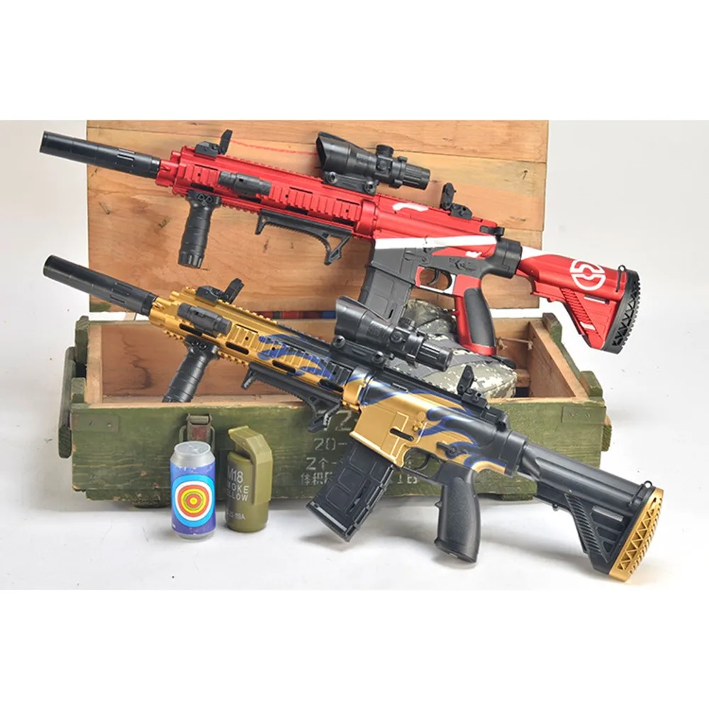 ManualElectric Free Switching  Water Bullet Gun M416 Infrared Water Darts Gun Toy Boys Sniper Rifle Outdoor Shooting Toys (9)