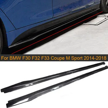 

Car Side Skirts Apron Lip for BMW 4 Series F30 F32 F33 Coupe 2 Door M Sport 2014-2018 Carbon Fiber Body Kits Side Skirts