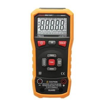 

Handheld Tester Impedance Resistance Durable Multifunctional Data Hold Measuring Tool Backlit LCD Display Digital Multimeter