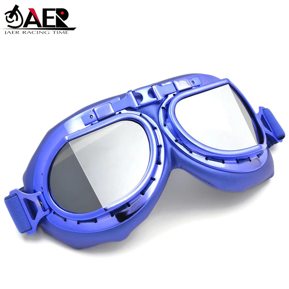 100% Helmet Goggles With Anti-UV Lens Vintage Pilot Biker Leather Snowboard Mask For Motorcycle Dirt Bike ATV | Автомобили и