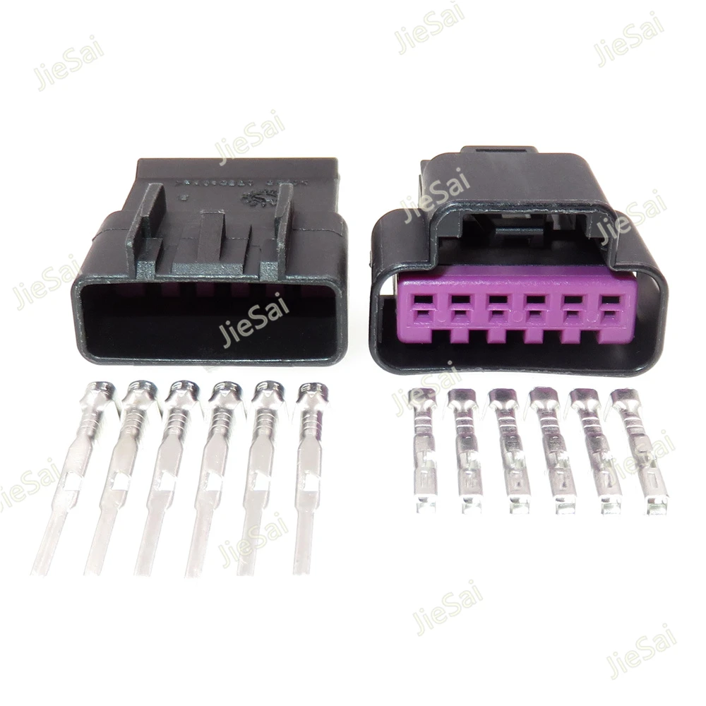 

6 Pin Auto Parts 1.5 Series Automotive Electrical Connector Car Wiring Harness Unsealed Socket