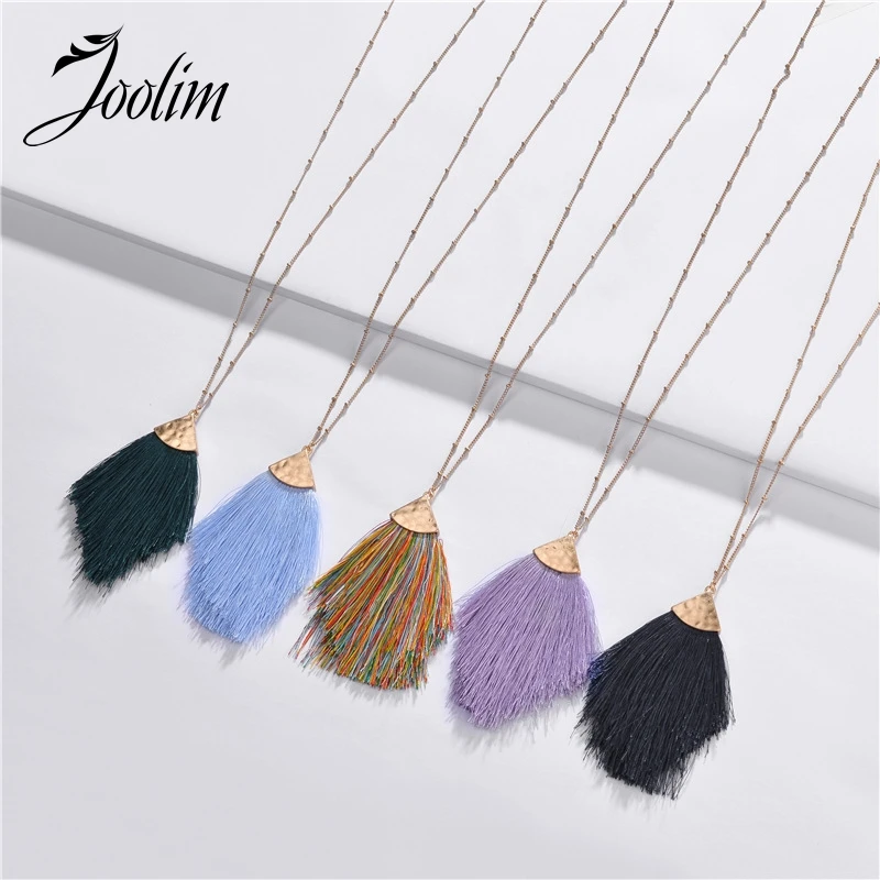 

Joolim Jewelry Wholesale Tassel Pendant Necklace Design Jewelry Wholesale