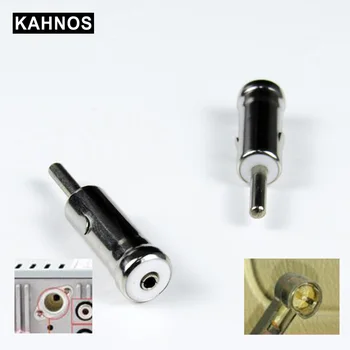 

Car Vehicles Radio Stereo Iso To Din Aerial Antenna Mast Adapter Connector Plug Car Stying For Vw Ford Chevrolet Nissan Peugeot