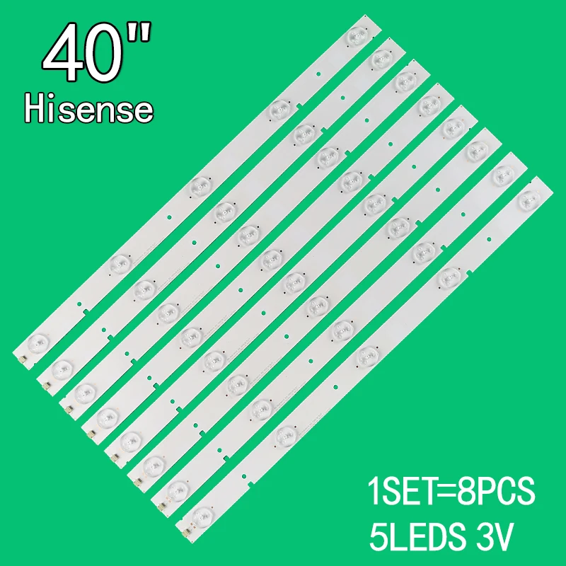 8PCS=1SET For Hisense 40