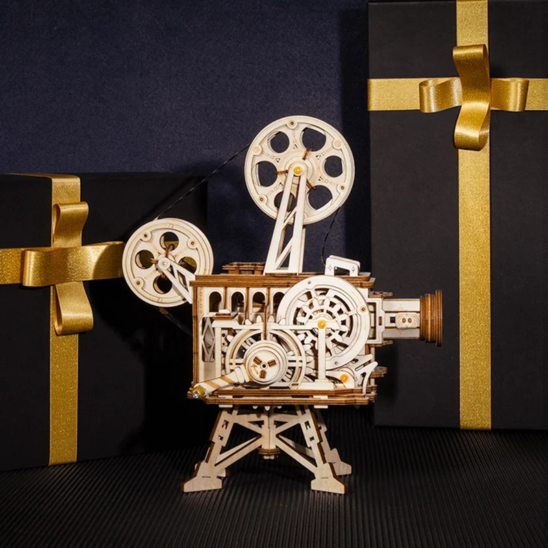 3D деревянные головоломки механические модели наборы для взрослых DIY ремесленные наборы