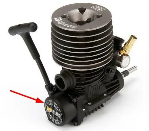 HPI Pull Start Kit For 3.5, K4.6, K5.9 Nitro Engines - Unbreakable Cord & 12mm Starter Shaft