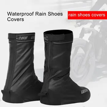 

Cycling bike motorcycle rain shoes covers Scooter thicker non-slip waterproof boots covers outdoor sports shoe cover