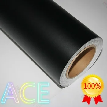 

Matte Black 200mm x 1520mm PVC Warp Vinyl Film Phone Bike interior external Decorative Sticker