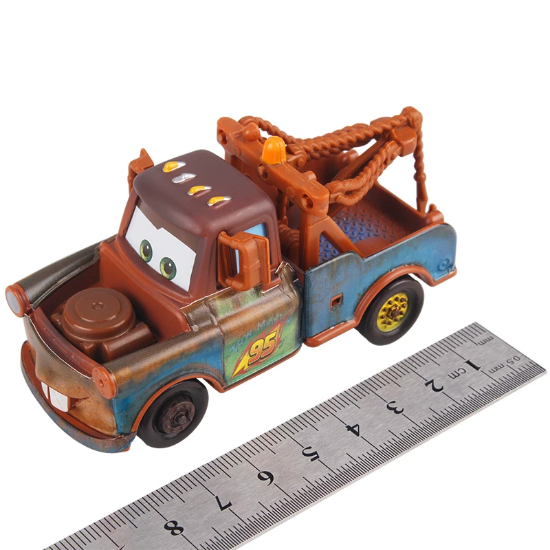 Disney Pixar Cars 2 3 Lightning McQueen Mater Jackson Storm Ramirez 1:55 Diecast Vehicle Metal Alloy Boy Kid Toys Christmas Gift