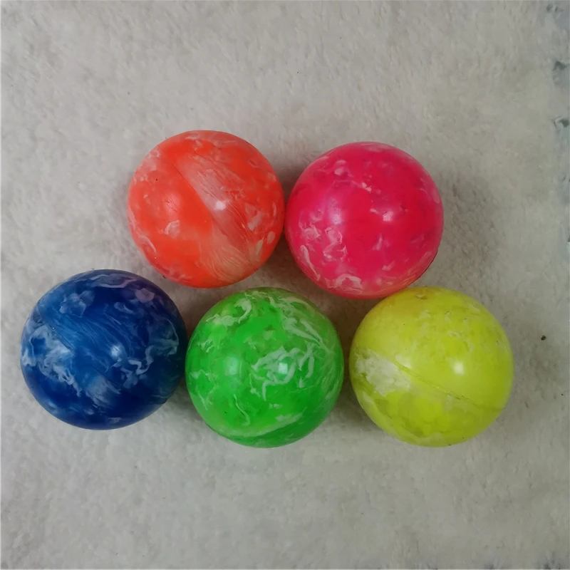 1pc Toy ball Clouds Colorful Bouncy Ball Game child elastic rubber ball Children kids of pinball bouncy Outdoor toys 5.5cm