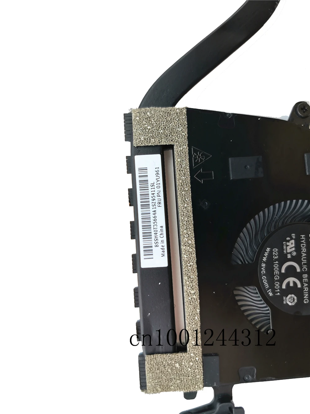 Dissipador Ventilador de Refrigeração para Thinkpad X390 X13 Ioga Novo - Imagem 5