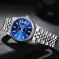 CADISEN Luxury Automatic Stainless Steel Waterproof Men Mechanical Watch