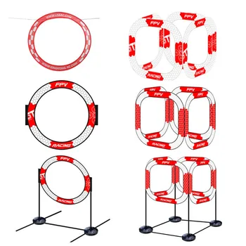 

LDARC Round / Square RC Drone FPV Racing Gate Flying Crossing Door 500mm/765mm/580mm/780mm For Drone With / Without Base