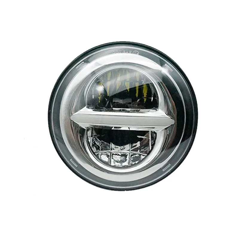 50 Вт " LED головной свет для мотоцикла фары DRL с янтарем поворотник для Harley Street Glide Softail FLHX FLD