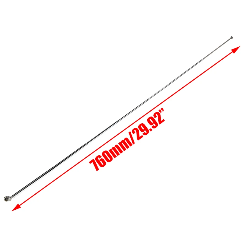 1 комплект телескопическая антенна Антенна 7 секций Выдвижная dab fm радио приемник для домашнее Радио ТВ пульт дистанционного управления