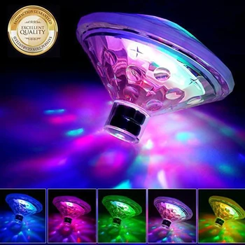 

New Colorful Pattern Bathtub Lamp Diamond Style Bath Lamp Creative Swimming Pool Decoration Lamp Underwater Lights
