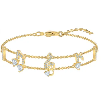 

Bracelet Wonderful Women Gold Colour Mysterious Element Music Girlfriend Gift