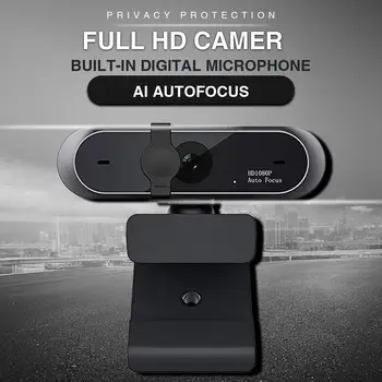 

Podofo M9 HD 1080P Webcam Mini Computer Pc WebCamera Anti-peeping Rotatable Camera for Live Broadcast Video Conference Work