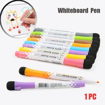 

130x110MM Magnetic Whiteboard Writing Board Erasable Board Marker With Pen Erase Magnets Buttons For Office School