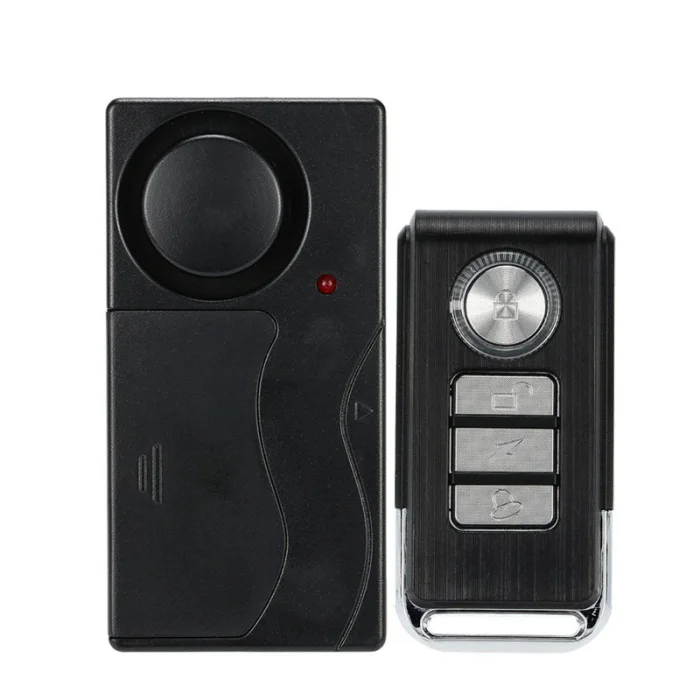 Wireless Anti-theft Alarm 105dB Loud Waterproof Door Vibration Alarm Intelligent Remote Control LHB99