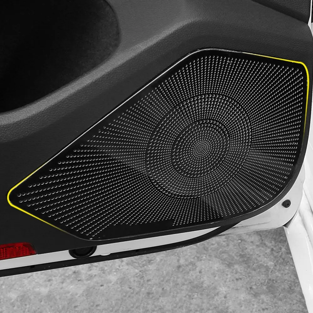 Для Фольксваген Arteon Автомобильный Дверной громкий динамик звук хромированный динамик накладка рамка наклейка интерьерные аксессуары