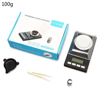 

Digital Milligram Jewelry Scale 100g / 0.001g Reloading,High-Precision Pocket Sc